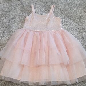 Cat & Jack Pink Sequin Dress